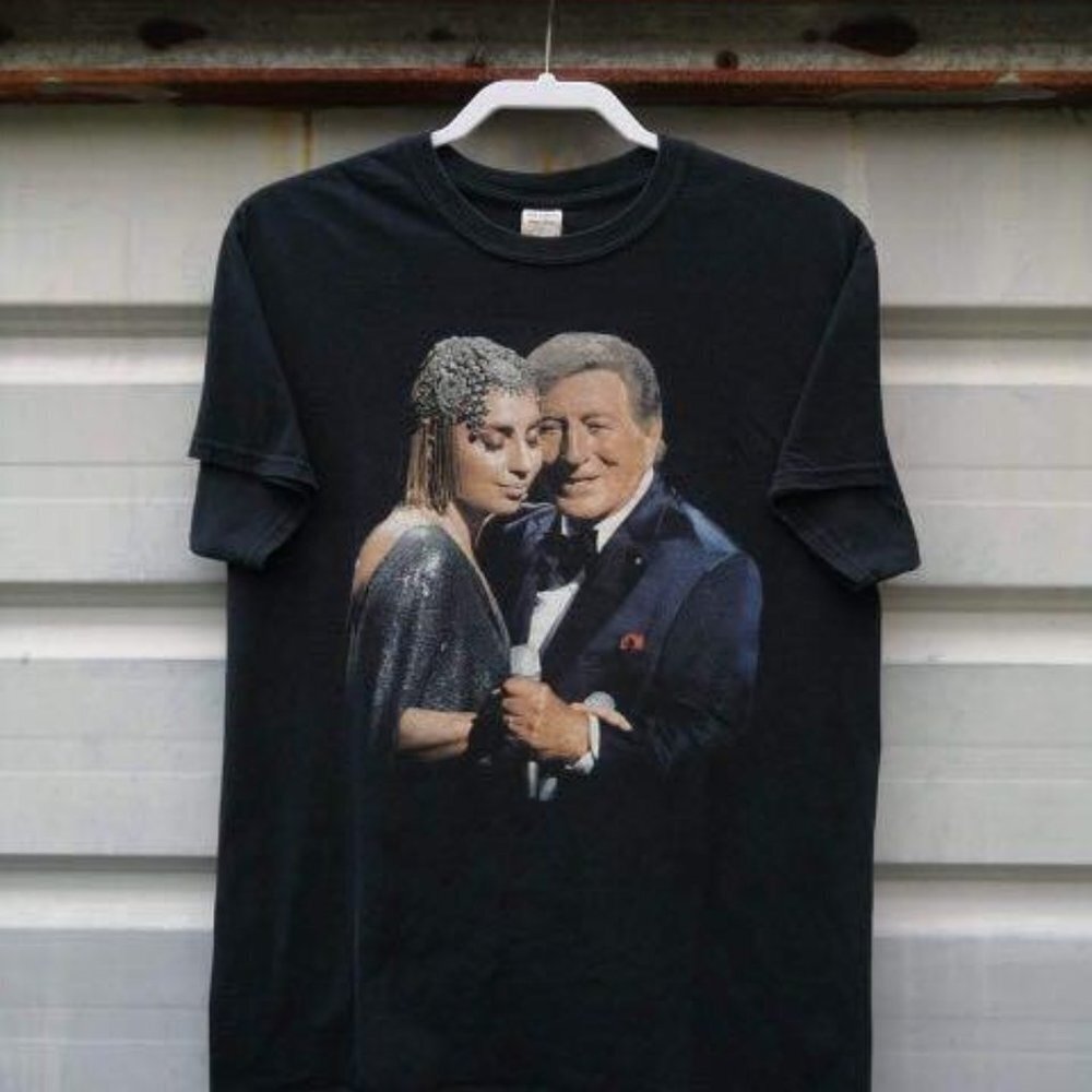 Tony Bennett And Lady Gaga Cheek To Cheek Tshirt